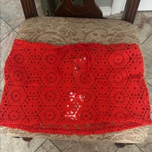 Dippin' Daisy's Scarlet Crochet Skirt